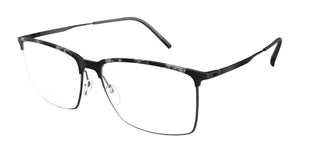 Silhouette URBAN FUSION 2946 men Black Geometric Eyeglasses