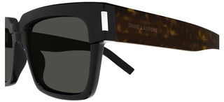 Saint Laurent VADIM SL 732 men Havana Squared Sunglasses