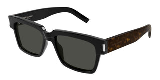 Saint Laurent VADIM SL 732 men Havana Squared Sunglasses