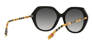 Burberry VANESSA BE 4375 women Black Geometric Sunglasses