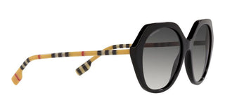 Burberry VANESSA BE 4375 women Black Geometric Sunglasses