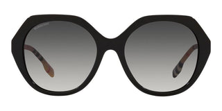 Burberry VANESSA BE 4375 women Black Geometric Sunglasses