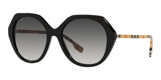 Burberry VANESSA BE 4375 women Black Geometric Sunglasses