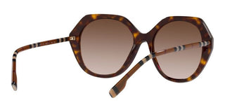 Burberry VANESSA BE 4375 women Havana Geometric Sunglasses