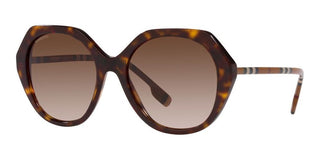 Burberry VANESSA BE 4375 women Havana Geometric Sunglasses