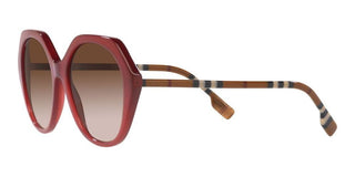 Burberry VANESSA BE 4375 women Red Geometric Sunglasses