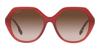 Burberry VANESSA BE 4375 women Red Geometric Sunglasses