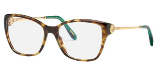 Chopard VCH322S unisex Havana Geometric Eyeglasses