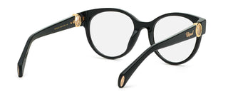 Chopard VCH350S women Black Round Eyeglasses