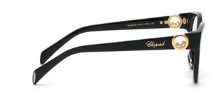 Chopard VCH350S women Black Round Eyeglasses