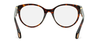 Chopard VCH350S women Havana Round Eyeglasses