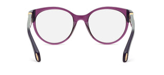 Chopard VCH350S women Violet Round Eyeglasses