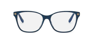 Chopard VCH352S women Blue Geometric Eyeglasses