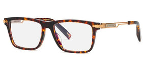 Chopard VCH357 unisex Havana Geometric Eyeglasses