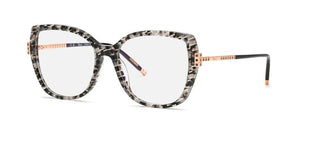 Chopard VCH360S women Havana Butterfly Eyeglasses