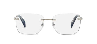 Chopard VCHG58 unisex Silver Geometric Eyeglasses