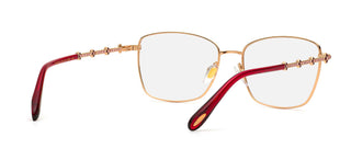 Chopard VCHG65S women Red Geometric Eyeglasses