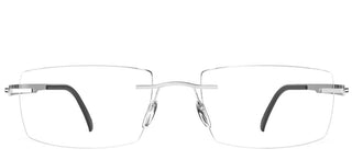 Silhouette VENTURE 5554/IZ men Ruthenium Geometric Eyeglasses