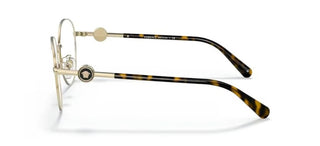 Versace VE 1273D women Gold Oval Eyeglasses