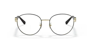 Versace VE 1273D women Black Oval Eyeglasses