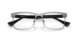 Versace VE 1285 men Ruthenium Geometric Eyeglasses