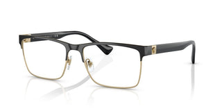 Versace VE 1285 men Black Geometric Eyeglasses