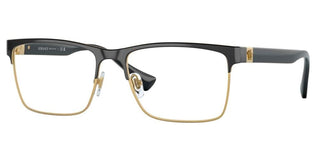 Versace VE 1285 men Black Geometric Eyeglasses