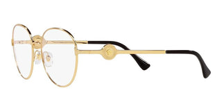 Versace VE 1288 women Gold Round Eyeglasses