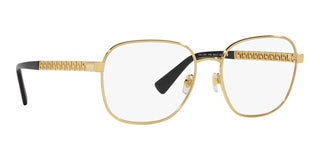 Versace VE 1290 men Gold Squared Eyeglasses