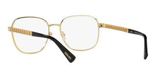 Versace VE 1290 men Gold Squared Eyeglasses