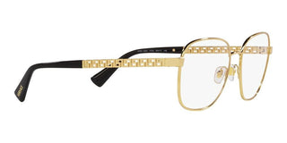 Versace VE 1290 men Gold Squared Eyeglasses