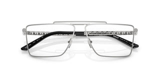 Versace VE 1295 men Silver Rectangle Eyeglasses