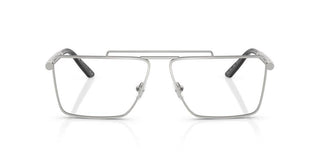 Versace VE 1295 men Silver Rectangle Eyeglasses