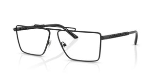 Versace VE 1295 men Black Rectangle Eyeglasses