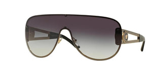 Versace VE 2166 women Gold Shield Sunglasses