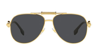 Versace VE 2236 unisex Gold Pilot Sunglasses