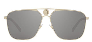 Versace VE 2238 men Gold Pilot Sunglasses