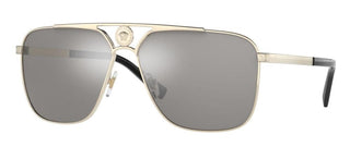 Versace VE 2238 men Gold Pilot Sunglasses