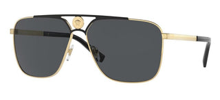 Versace VE 2238 men Gold Pilot Sunglasses