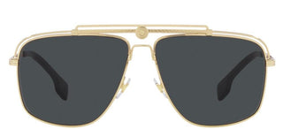 Versace VE 2242 men Gold Pilot Sunglasses