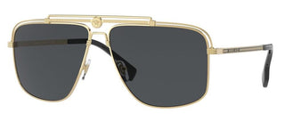 Versace VE 2242 men Gold Pilot Sunglasses