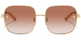 Versace VE 2246D women Gold Oversize Sunglasses