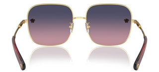 Versace VE 2246D women Gold Oversize Sunglasses