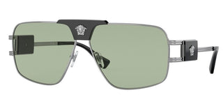 Versace VE 2251 men Ruthenium Squared Sunglasses