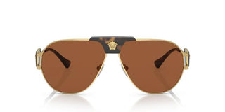 Versace VE 2252 men Gold Squared Sunglasses