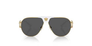 Versace VE 2252 men White Squared Sunglasses