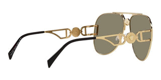 Versace VE 2255 unisex Gold Visor Sunglasses