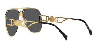 Versace Ve 2255 Unisex Gold Visor Sunglasses