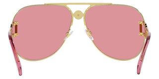 Versace Ve 2255 Unisex Gold Visor Sunglasses