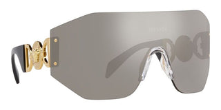 Versace VE 2258 unisex Gold Shield Sunglasses